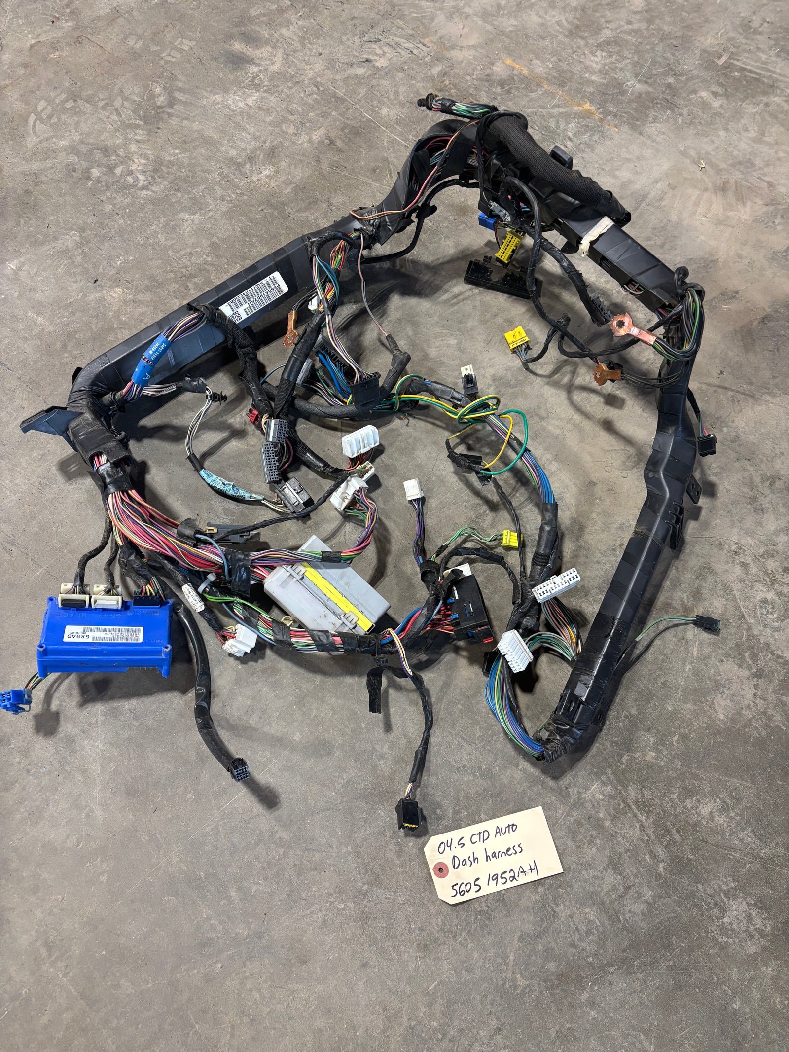 04 Dodge Ram Cummins Automatic Laramie Dash Harness