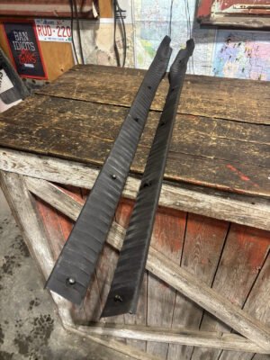 1998-2002 DODGE RAM 2500 3500 SET OF DARK GREY FLOOR TRIM FOR EXTENDED CAB