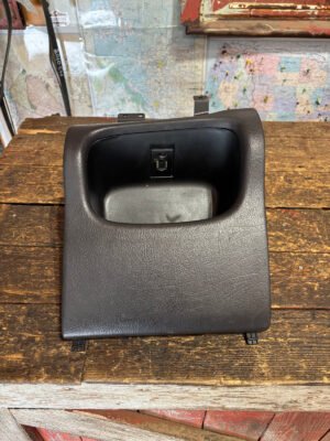 1998-2002 DODGE RAM DARK CHARCOAL AGATE GREY DASH CUBBY POCKET FOR MANUAL TRUCKS
