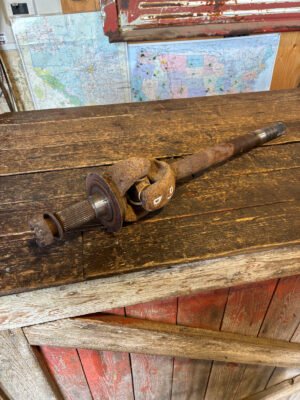 1999-2002 DODGE RAM 2500 3500 DRIVER DRIVERS SIDE FRONT AXLE WITH STUB SHAFT