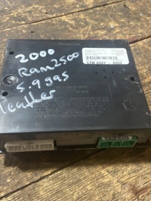 2000 2001 DODGE RAM 25003500 CENTRAL TIMING MODULE CTM BODY CONTROL BCM 56045183