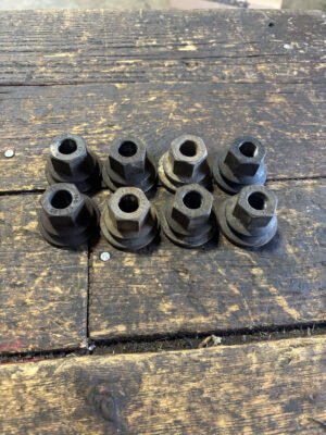 OEM SET OF 8 1994-2009 DODGE RAM 3500 DUALLY LUG NUTS